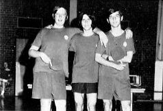 Die ersten Jugendspieler des PSV Oelde: N. von Heißen, H. Klein, M. Klein.